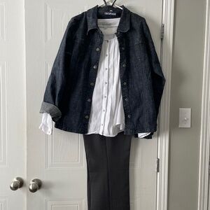 JEAN JACKET DARK NAVY CONTEMPORAINE  (Simons) – Size L